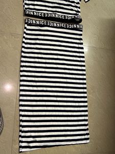 Striped Two-Piece Dress Set