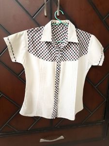 Classic Checkered Short Sleeve Shirt