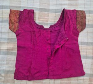 Vibrant Pink &amp; Brown Ethnic Set