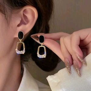 Combo Set of 3 Elegant Korean Dangle Earrings