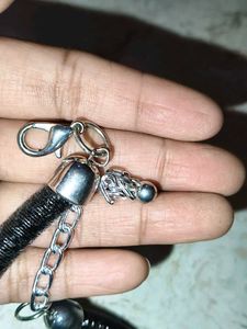 Black Floral Necklace