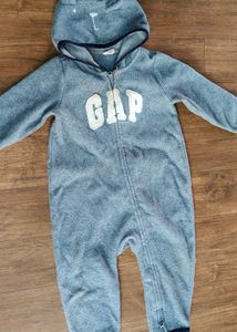 Gap Baby Bunting Suit with Bear Hood