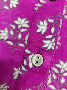 Stunning Magenta Kurta Set