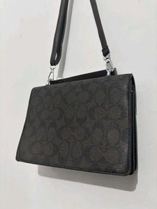 Coach Monogram Shoulder Bag