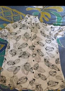 Unisex Stylish Printed Short Sleeve Shirt