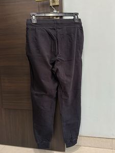Black Joggers with "Motivation" Print