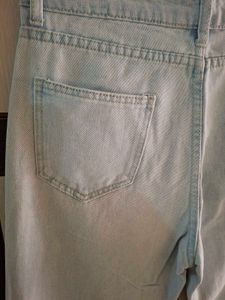Light Wash Wide Leg Jeans