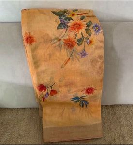 Floral Print Saree