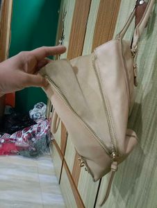 Elegant Beige Handbag