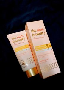 The Pink Foundry Matte Moisturising Sunscreen