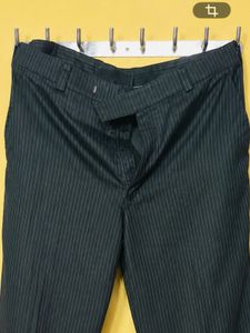 Men's Pinstripe Trousers Pants