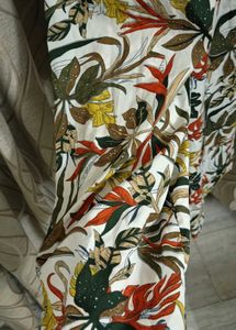 Beautiful Floral Cold Shoulder Maxi Dress