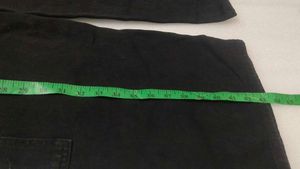 Shein Imported Black Cargo Jeans For Women