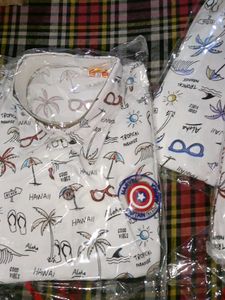 Men's Tropical Print Casual Shirt