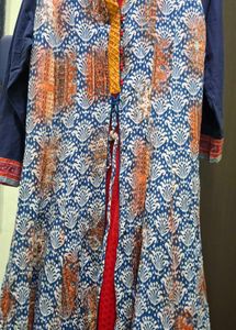 Vibrant Printed Anarkali Kurta