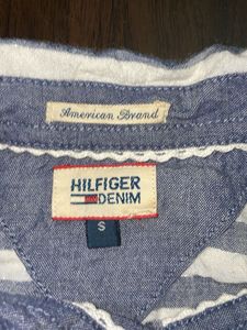 Tommy Hilfiger Striped  Shirt small holes