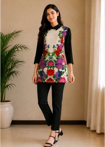 *B1G1*  Korean Floral Printed Designer One Piece