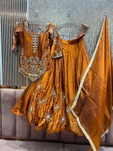 Designer Embroidered Lehenga Choli Set