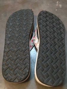 Cute Floral Flip Flops
