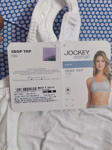 Jockey's Comfortable White Sports Bra