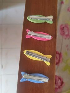 Cute Fish Cookie Hair Clips