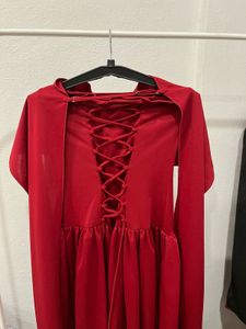Elegant Red Ethnic Gown