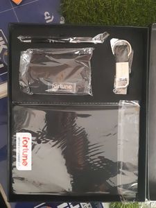 Elegant Black dairy + wallet+Keychain and pen