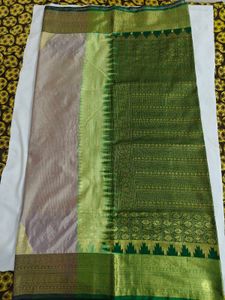 Elegant Green Kanchipuram Silk Saree