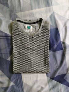 Teamspirit Athletic Style Grey Full Sleeve T-Sh