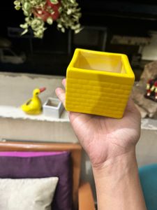 Set Of 2 Ceramic Planters