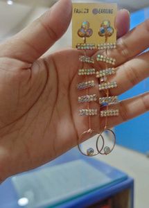 Sparkling Drop Earrings