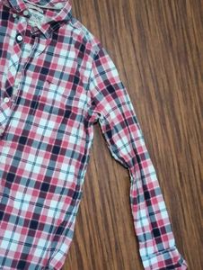 men's check shirt