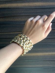 Chic Gold Tone Bracelet