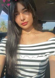 H&M Striped Off-Shoulder Top