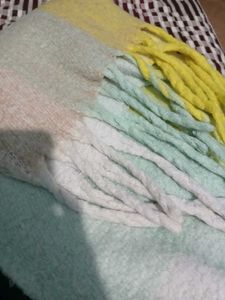Cozy Multicolor Plaid Scarf