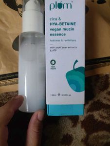 Plum Cica &amp; Hya-Betaine Vegan Mucin Essence&amp; toner