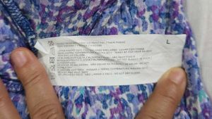 Smocked Floral Mini Skirt