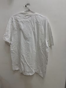 Shein White "Grand Touring" Graphic T-Shirt