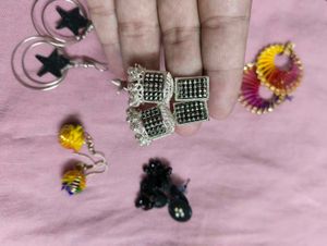 Assorted Dangle &amp; Hoop Earrings Lot