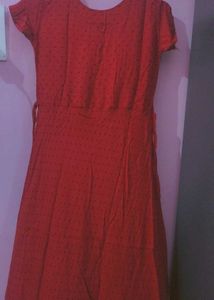 Elegant Red Ethnic Gown