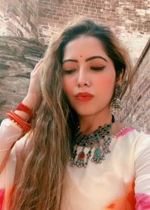 White Flower print Anarkali dress