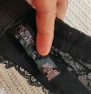 Victoria's Secret Black Strapless Bra