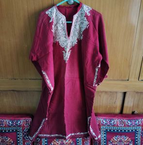 Embroidered Kashmiri Pheran