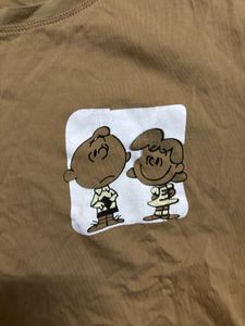 Cute Cartoon Pocket Crop tee