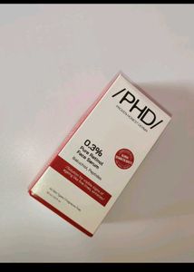 PhD 0.3% Pure Retinol Face Serum used for video