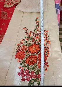 Beautiful Red Embroidered Kurta