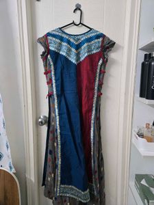 Kurta w attached skirt dress