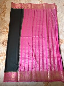mysore crepe silk saree