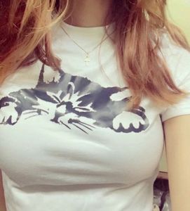 Cute Cat Graphic Baby Tee! SALE