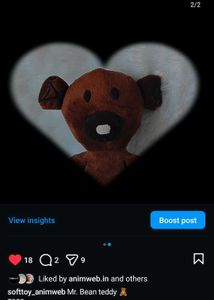 Mr.Bean Teddy Plushies Imported